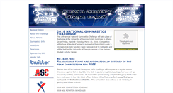 Desktop Screenshot of nationalgymnasticschallenge.com